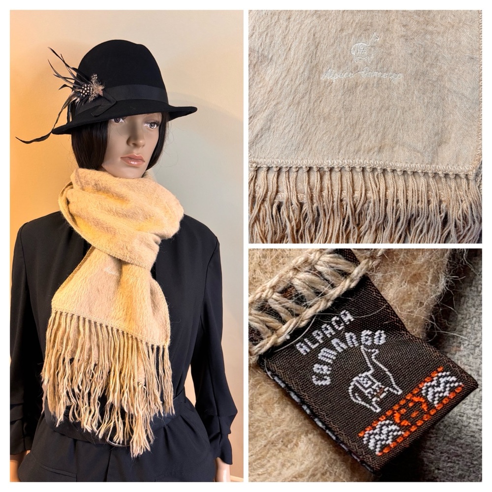Luxurious Alpaca Camargo Scarf